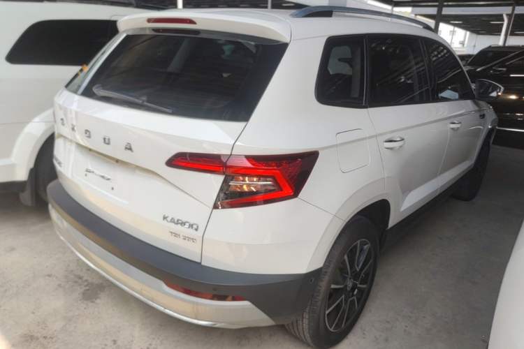Used Skoda Karoq 2019 TSI280 Smart Drive Elite Edition China V Standard Rear Right 45 Deg