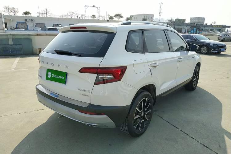 Used Skoda Karoq 2019 TSI280 Smart Drive Deluxe Edition China VI Standard Rear Right 45 Deg