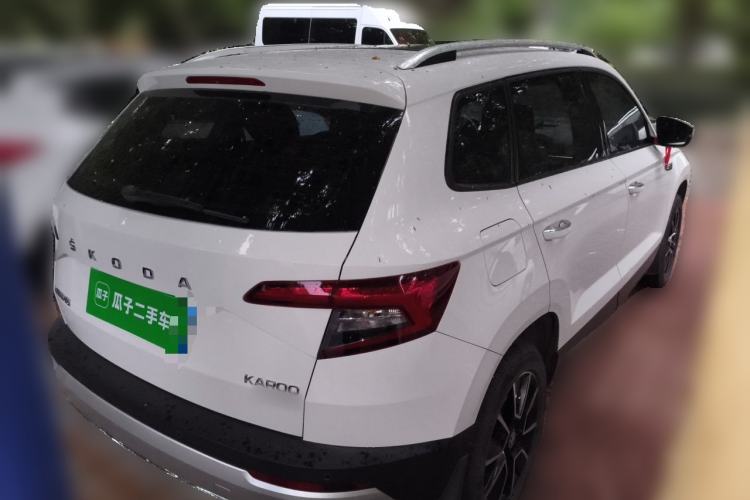 Used Skoda Karoq 2019 TSI280 Smart Drive Deluxe Edition China VI Standard Rear Right 45 Deg