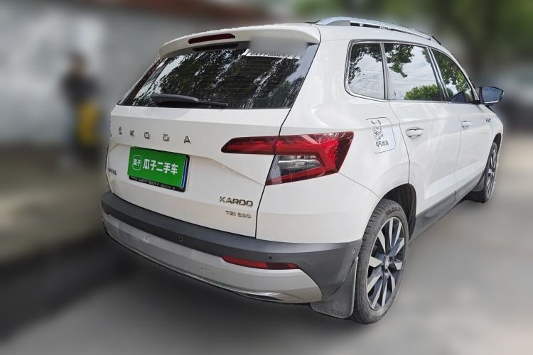 Used Skoda Karoq 2019 TSI280 SmartDrive Luxury Edition China V Standard Rear Right 45 Deg
