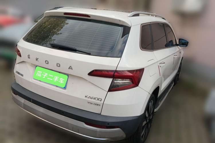 Used Skoda Karoq 2019 TSI280 SmartDrive Luxury Edition China VI standard Rear Right 45 Deg