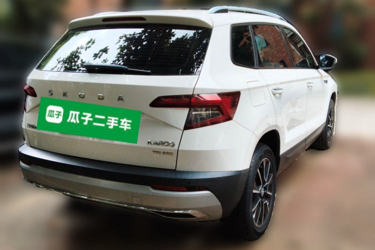 Used Skoda Karoq 2019 TSI280 Smart Drive Deluxe Edition China VI Standard Rear Right 45 Deg