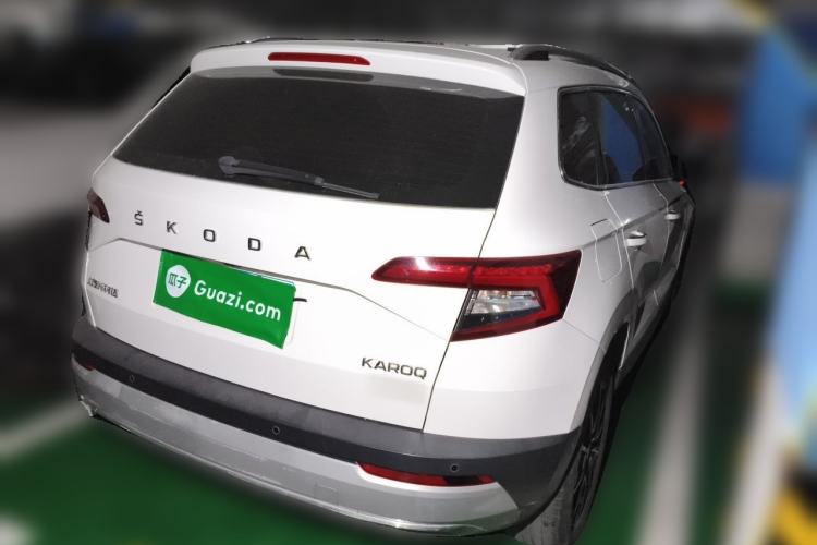 Used Skoda Karoq 2019 TSI280 Smart Drive Deluxe Edition China VI Standard Rear Right 45 Deg
