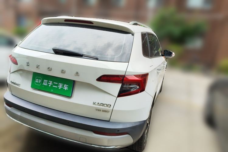 Used Skoda Karoq 2019 TSI280 SmartDrive Luxury Edition China VI standard Rear Right 45 Deg