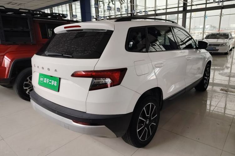 Used Skoda Karoq 2019 TSI280 Comfort Plus Version China VI Standard Rear Right 45 Deg