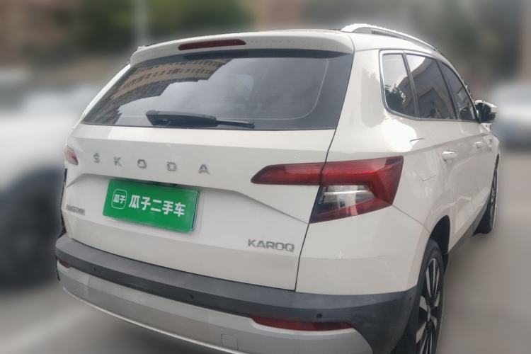 Used Skoda Karoq 2019 TSI280 SmartDrive Luxury Edition China VI standard Rear Right 45 Deg