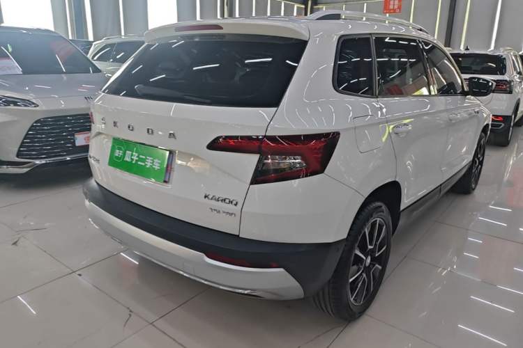 Used Skoda Karoq 2019 TSI280 Smart Drive Elite Edition China V Standard Rear Right 45 Deg