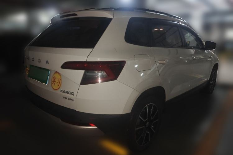 Used Skoda Karoq 2019 TSI280 Comfort Plus Version China VI Standard Rear Right 45 Deg