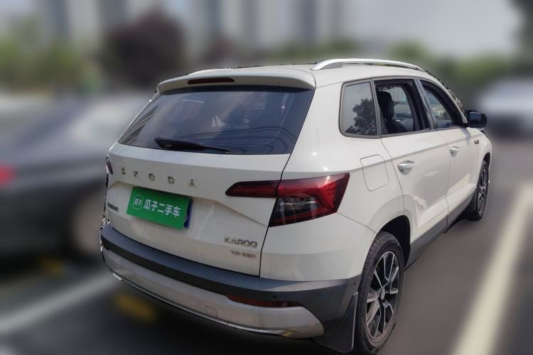 Used Skoda Karoq 2019 TSI280 Smart Drive Deluxe Edition China VI Standard Rear Right 45 Deg