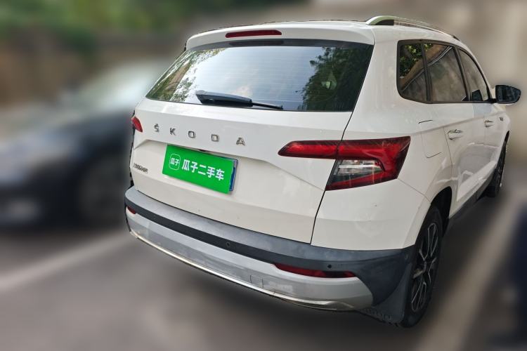 Used Skoda Karoq 2019 TSI280 Smart Drive Deluxe Edition China VI Standard Rear Right 45 Deg
