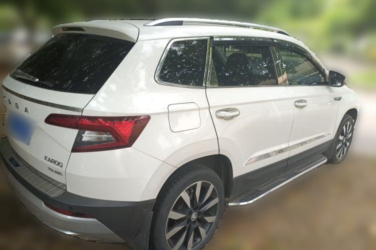 Used Skoda Karoq 2019 TSI280 SmartDrive Luxury Edition China VI standard Rear Right 45 Deg