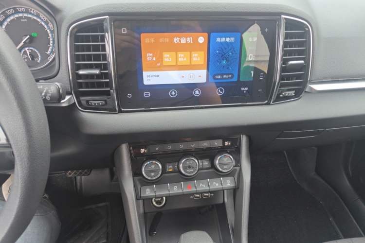 Used Skoda Karoq 2019 TSI280 SmartDrive Luxury Edition China VI standard Audio And AC Panel