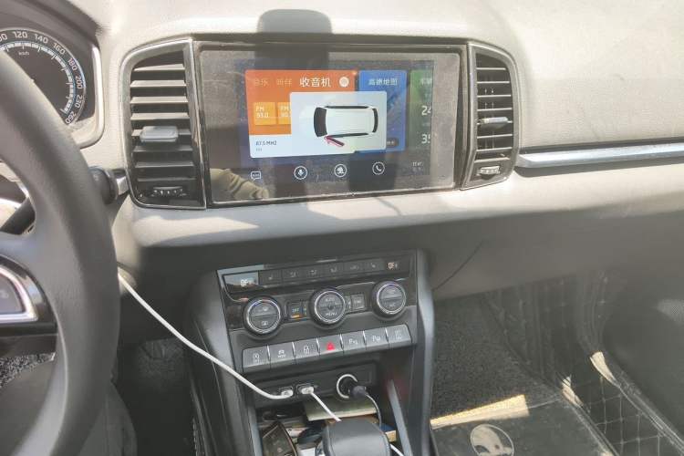 Used Skoda Karoq 2019 TSI280 Smart Drive Elite Edition China V Standard Audio And AC Panel