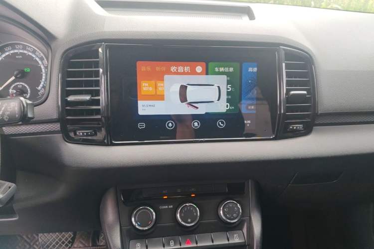 Used Skoda Karoq 2019 TSI280 Comfort Plus Version China VI Standard Audio And AC Panel