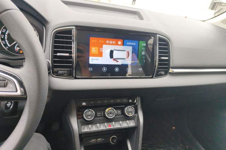 Used Skoda Karoq 2019 TSI280 Smart Drive Elite Edition China V Standard Audio And AC Panel