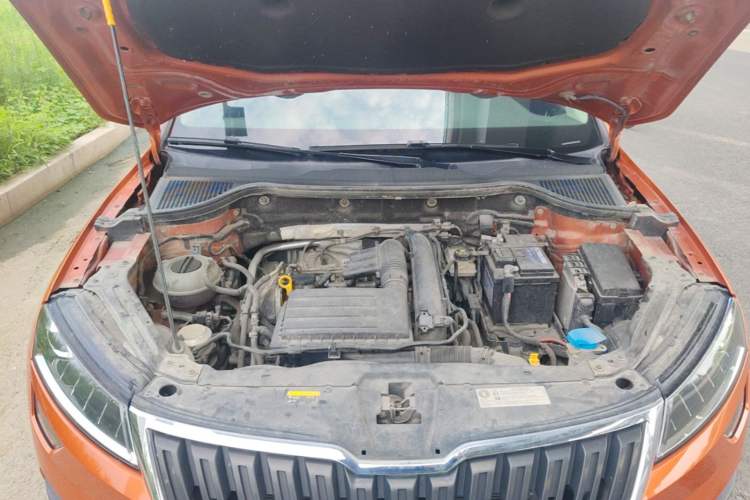 Used Skoda Karoq 2019 TSI280 Comfort Plus Version China VI Standard Engine Bay