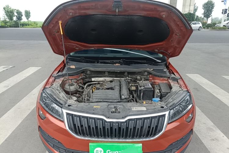 Used Skoda Karoq 2019 TSI280 Comfort Plus Version China VI Standard Engine Bay