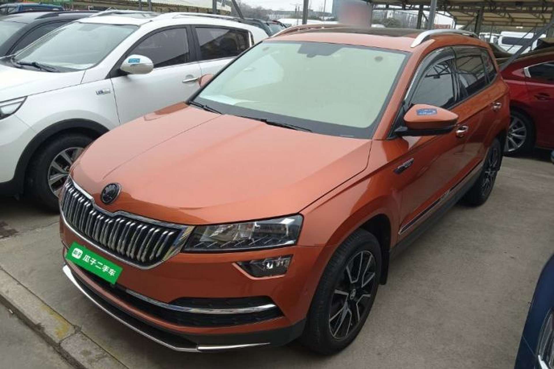 Used Skoda Karoq 2019 TSI280 Smart Drive Deluxe Edition China VI Standard Front Left 45 Deg