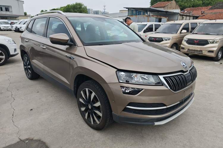 Used Skoda Karoq 2019 TSI280 SmartDrive Luxury Edition China V Standard Front Right 45 Deg