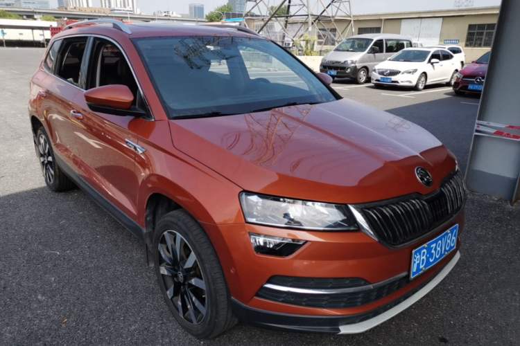 Used Skoda Karoq 2019 TSI280 SmartDrive Luxury Edition China V Standard Front Right 45 Deg