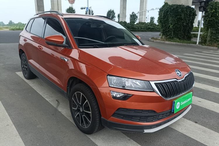 Used Skoda Karoq 2019 TSI280 Comfort Plus Version China VI Standard Front Right 45 Deg