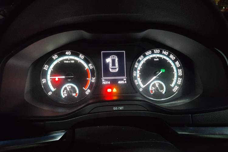 Used Skoda Karoq 2019 TSI280 Smart Drive Deluxe Edition China VI Standard Instrument Cluster