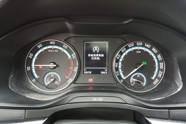 Used Skoda Karoq 2019 TSI280 Smart Drive Deluxe Edition China VI Standard Instrument Cluster
