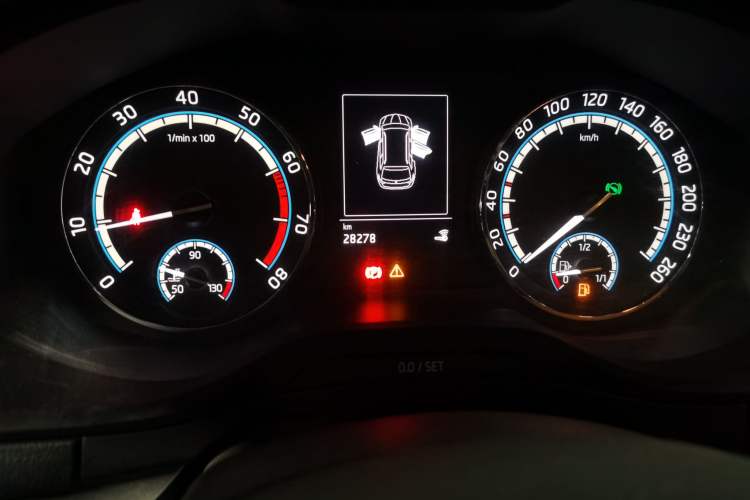 Used Skoda Karoq 2019 TSI280 SmartDrive Luxury Edition China VI standard Odometer Close Up