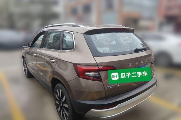 Used Skoda Karoq 2019 TSI280 SmartDrive Luxury Edition China VI standard Rear Left 45 Deg
