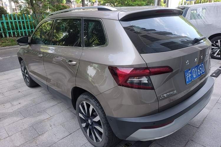 Used Skoda Karoq 2019 TSI280 SmartDrive Luxury Edition China V Standard Rear Left 45 Deg