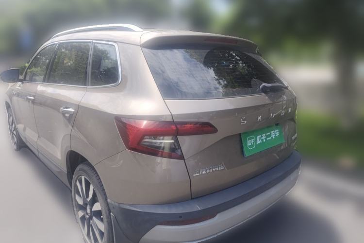 Used Skoda Karoq 2019 TSI280 SmartDrive Luxury Edition China VI standard Rear Left 45 Deg