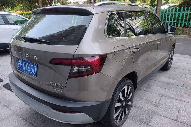 Used Skoda Karoq 2019 TSI280 SmartDrive Luxury Edition China V Standard Rear Right 45 Deg