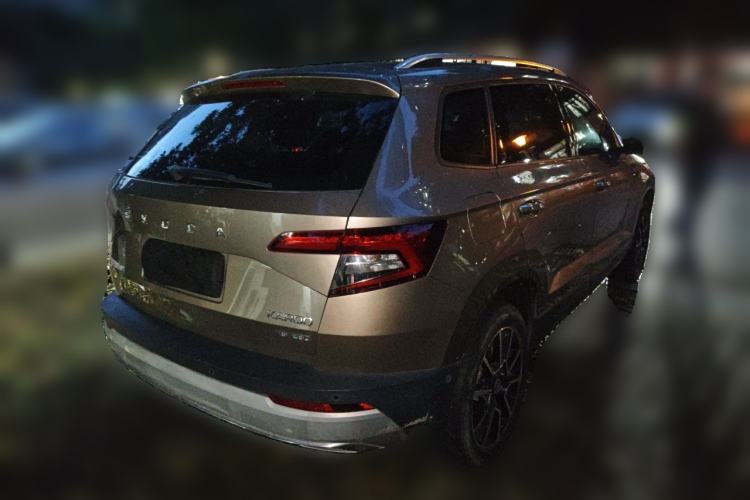 Used Skoda Karoq 2019 TSI280 Smart Drive Deluxe Edition China VI Standard Rear Right 45 Deg