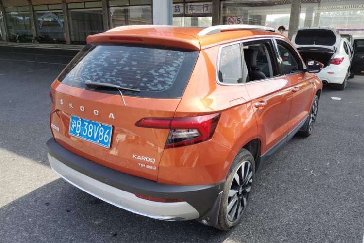 Used Skoda Karoq 2019 TSI280 SmartDrive Luxury Edition China V Standard Rear Right 45 Deg