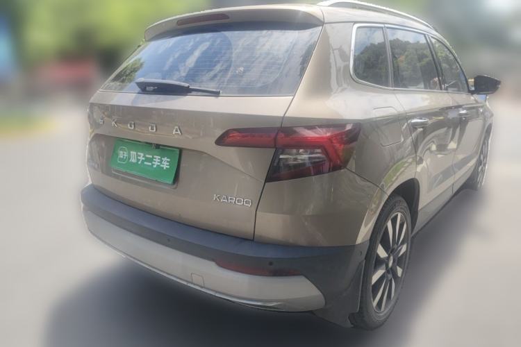 Used Skoda Karoq 2019 TSI280 SmartDrive Luxury Edition China VI standard Rear Right 45 Deg