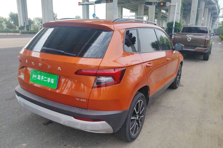 Used Skoda Karoq 2019 TSI280 Comfort Plus Version China VI Standard Rear Right 45 Deg