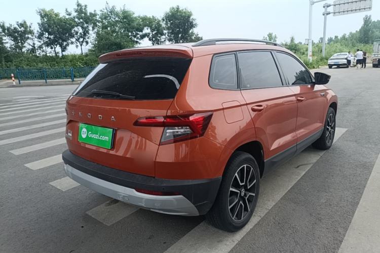 Used Skoda Karoq 2019 TSI280 Comfort Plus Version China VI Standard Rear Right 45 Deg