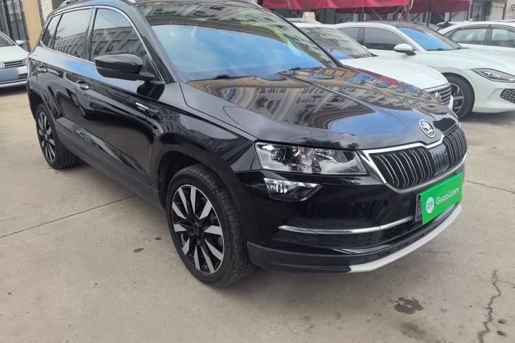 Used Skoda Karoq 2020 TSI280 Luxury Smart Edition China VI Standard Front Right 45 Deg