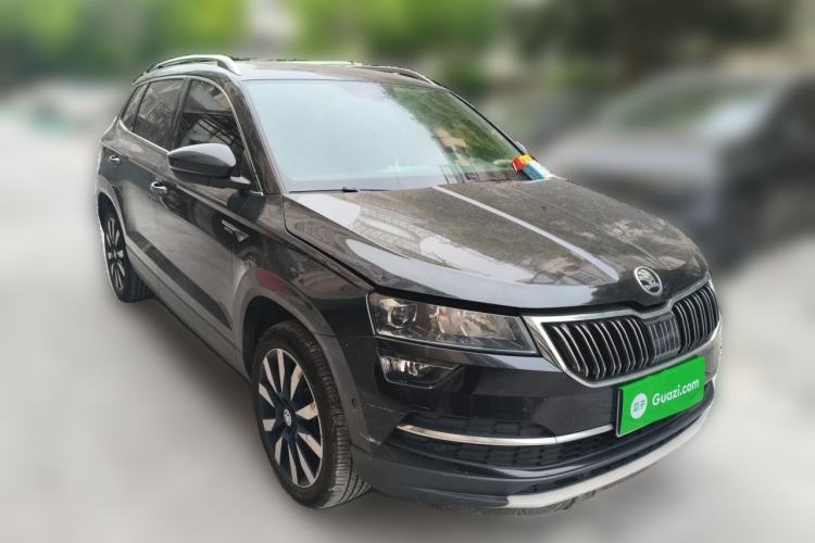 Used Skoda Karoq 2020 TSI280 Luxury Smart Edition China VI Standard Front Right 45 Deg