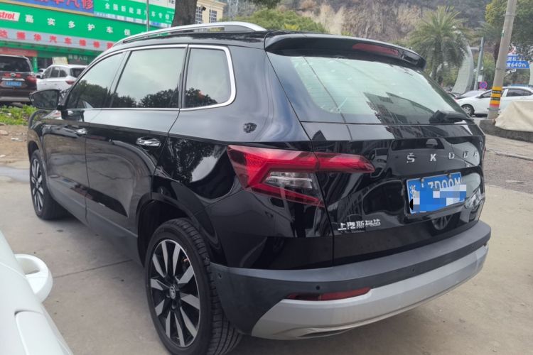 Used Skoda Karoq 2020 TSI280 Luxury Smart Edition China VI Standard Rear Left 45 Deg