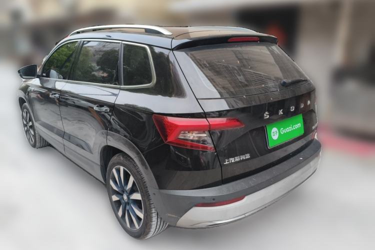 Used Skoda Karoq 2020 TSI280 Luxury Smart Edition China VI Standard Rear Left 45 Deg