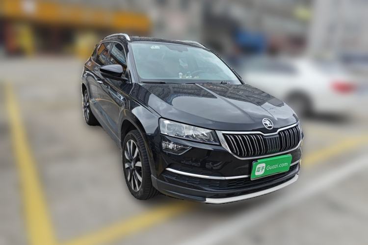Used Skoda Karoq 2020 TSI280 Luxury Smart Edition China VI Standard Front Right 45 Deg