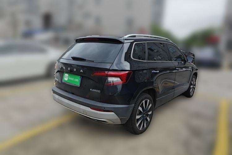 Used Skoda Karoq 2020 TSI280 Luxury Smart Edition China VI Standard Rear Right 45 Deg