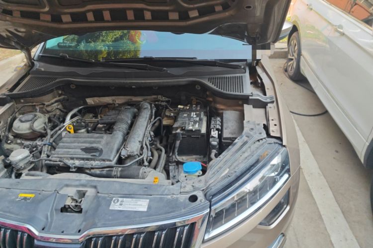 Used Skoda Karoq 2020 TSI280 Luxury Smart Edition China VI Standard Engine Bay Left