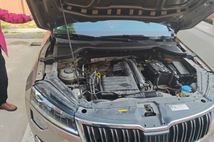 Used Skoda Karoq 2020 TSI280 Luxury Smart Edition China VI Standard Engine Bay Right