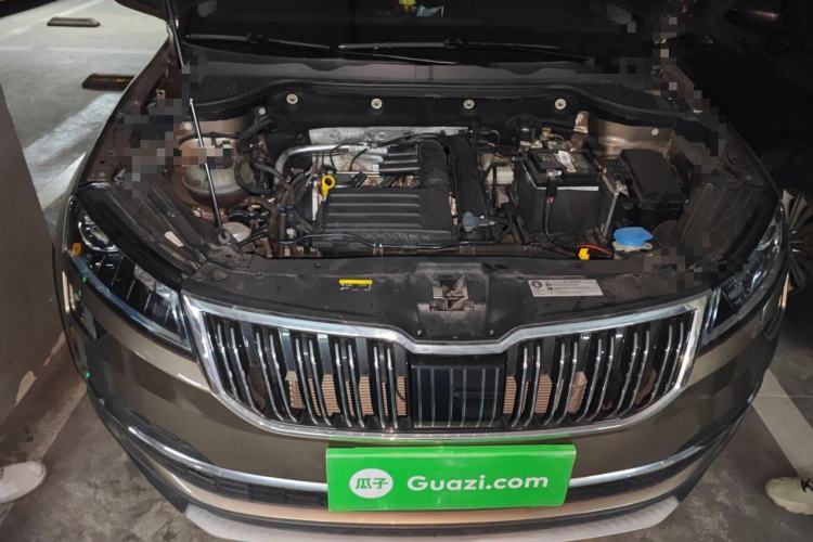 Used Skoda Karoq 2020 TSI280 Luxury Smart Edition China VI Standard Engine Bay