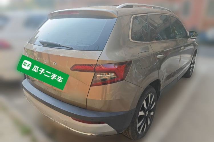 Used Skoda Karoq 2020 TSI280 Luxury Smart Edition China VI Standard Rear Right 45 Deg