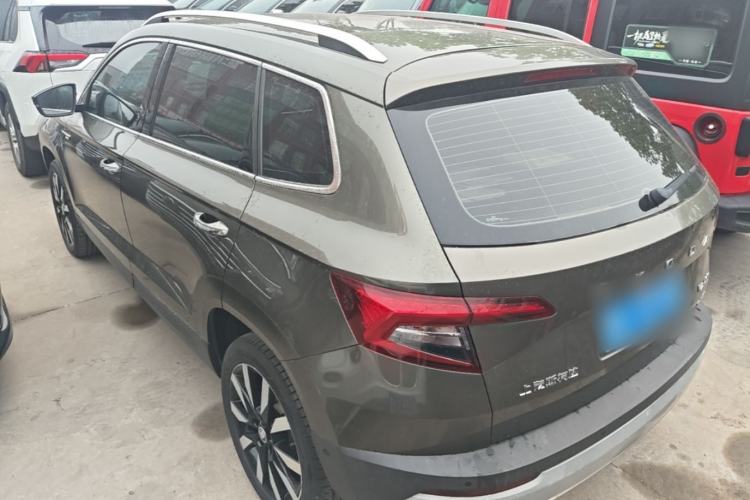 Used Skoda Karoq 2020 TSI280 Luxury Smart Edition China VI Standard Rear Left 45 Deg