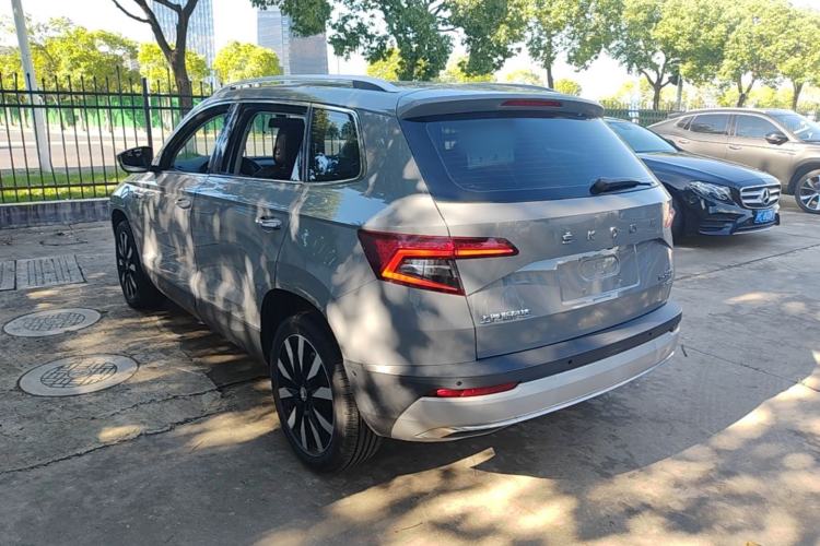 Used Skoda Karoq 2020 TSI280 Luxury Smart Edition China VI Standard Rear Left 45 Deg