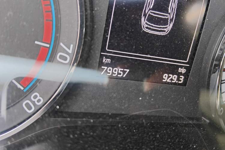 Used Skoda Karoq 2020 TSI280 Luxury Smart Edition China VI Standard Odometer Close Up